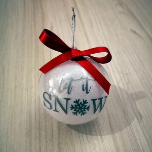 Christmas Bauble - Let It Snow