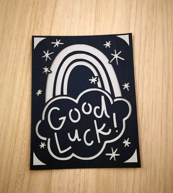 Good Luck Card