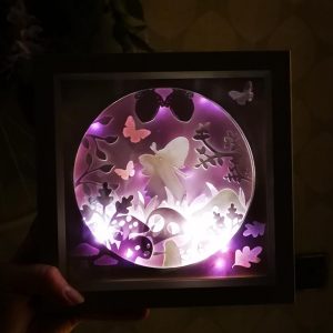 Woodland Fairy Light Box/Shadow Box