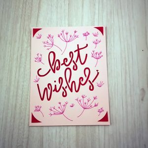Best Wishes Card