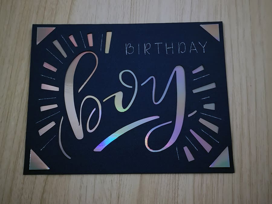 Happy Birthday Handmade Card