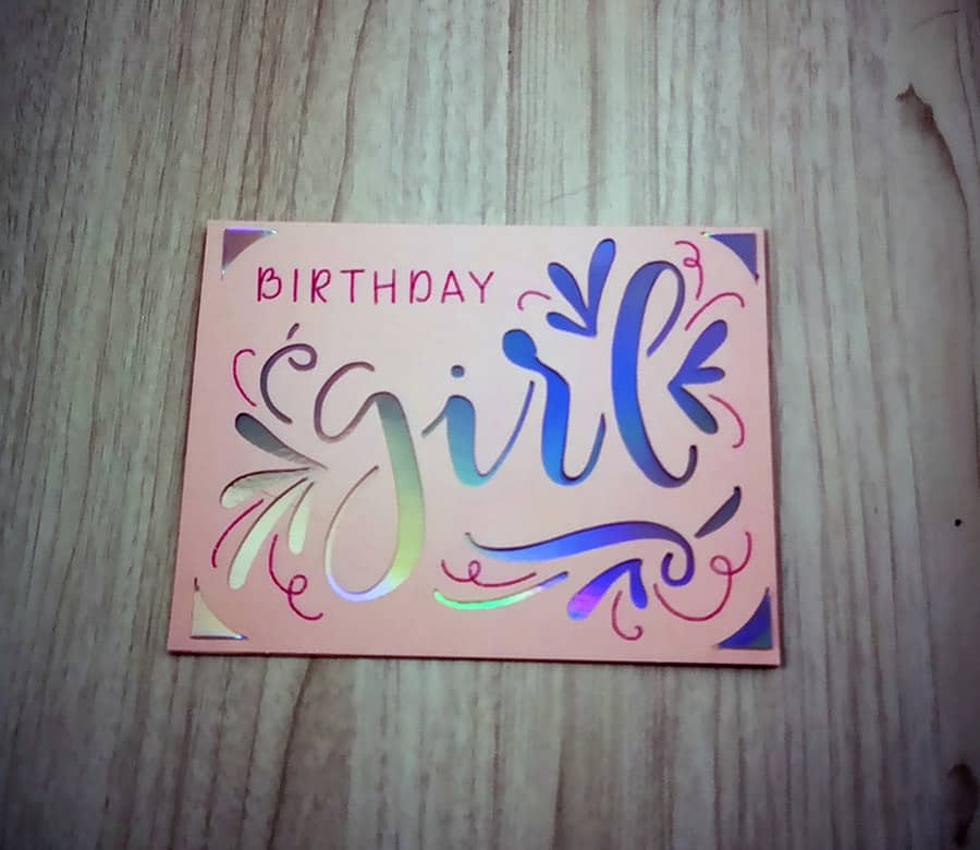 Happy Birthday Handmade Card