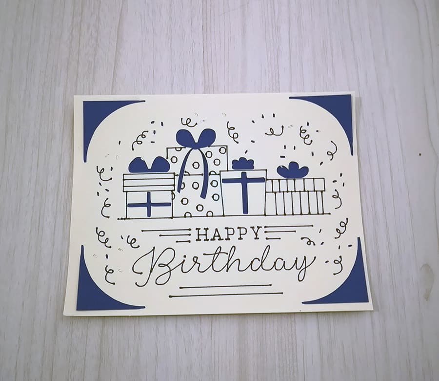Happy Birthday Handmade Card