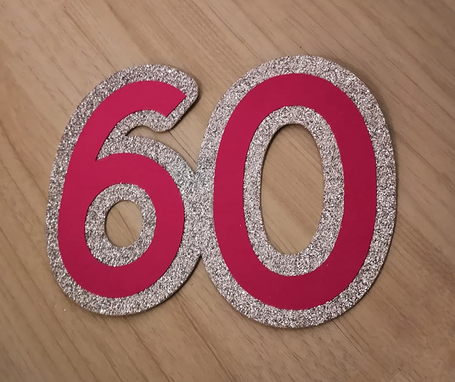 Personalised Age Cake Topper