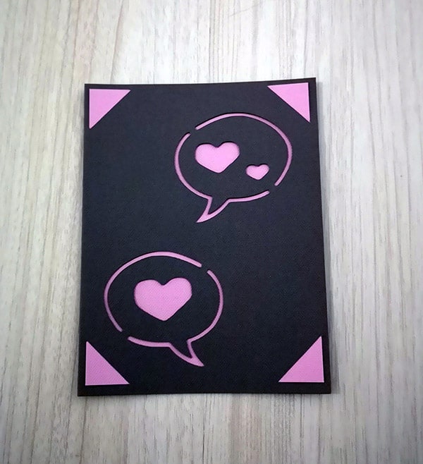 With Love Handmade Card