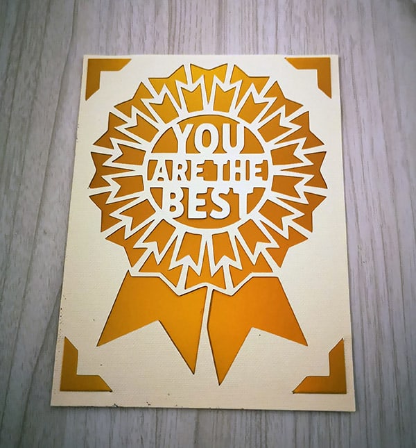 You are the best card
