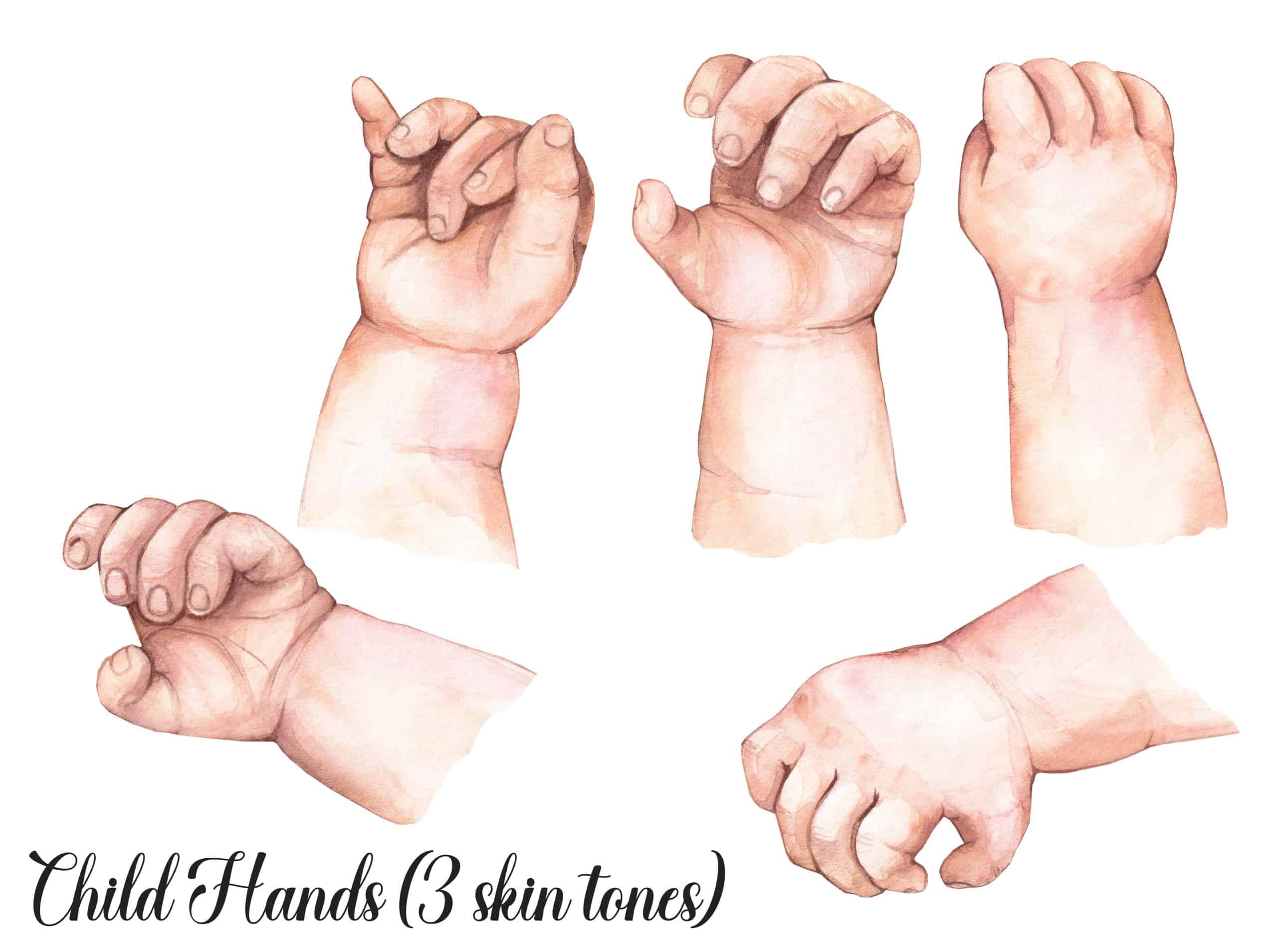 Child Hands - Customised Print