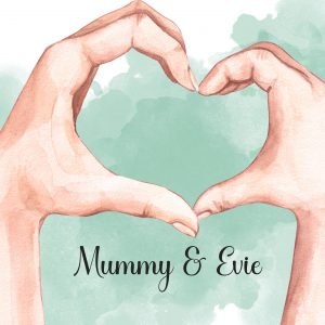 Family Hands print sample pic